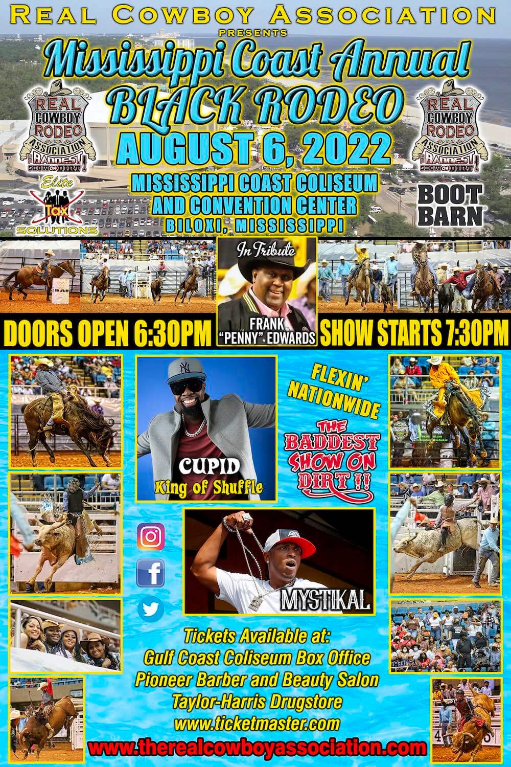 Mississippi Coast Annual Black Rodeo - Real Cowboy Association